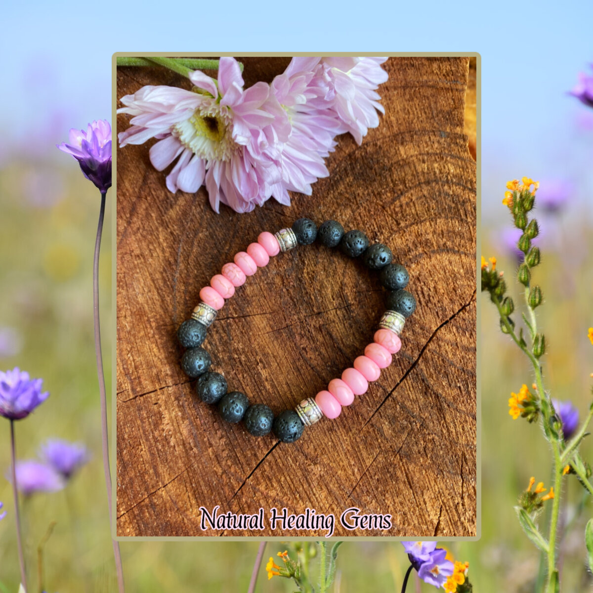 Heart outlet chakra bracelet